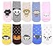 LUXEHOME (YR1605) Cozy Cotton Animal Baby Toddler Socks (10 Pairs M 1-3 Years)
