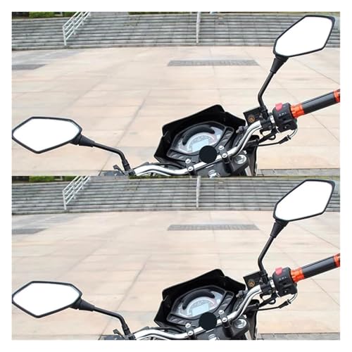 Espejos retrovisores moto deportivos con diseño aerodinámico de fibra de carbono 2