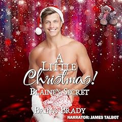 A Little Christmas!: Blaine's Secret Audiolibro Por Brina Brady arte de portada