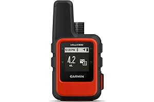 Lightweight and Compact Garmin inReach Mini Satellite Communicator B07CR7PL54, Orange