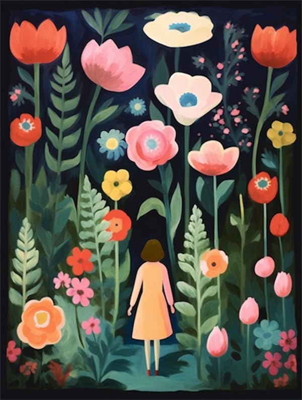 Rompecabezas de 300 piezas para adultos, rompecabezas de sueños, mundo, la noche, jardín, formación de madera, decoración del hogar, arte de pared,