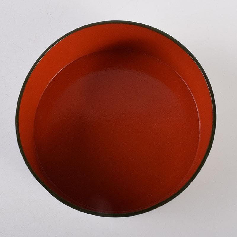 Amazon.co.jp: 漆匠 川端近左造 青漆糸目丸菓子器 共箱 N 7044 