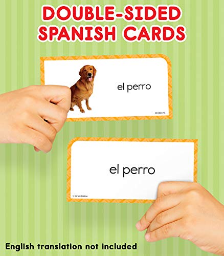 Carson Dellosa Spanish Flash Cards for Kids, Spanish Flash Cards for Toddlers, Colors, Animals, People, Common Phrases… - Image 7