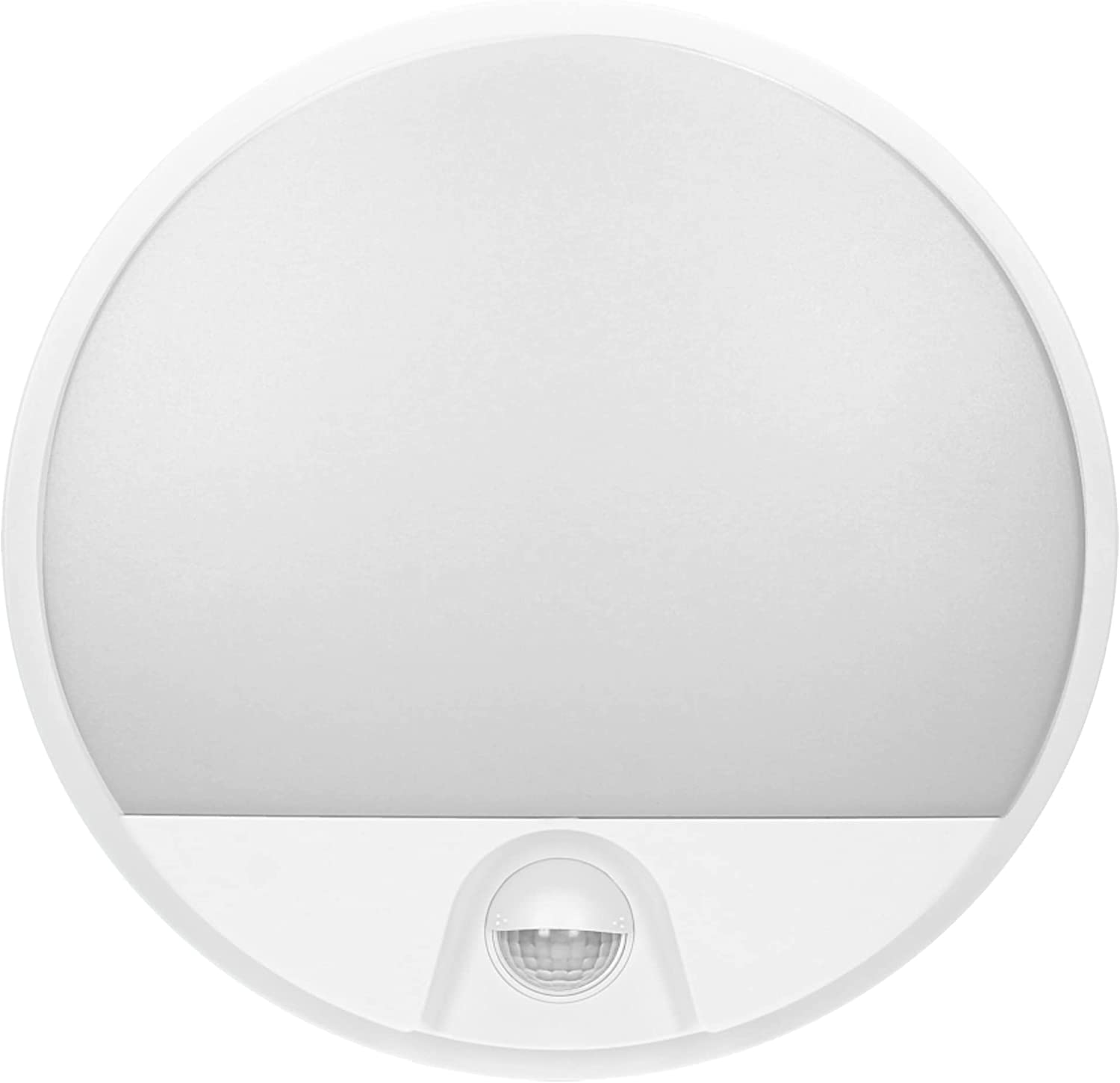 Adviti Agat Modern Applique Murale Exterieur Detecteur de Mouvement 4000K Lampe Detecteur de Mouvement Exterieur 1100 lm Eclairage Exterieur avec Detecteur IP54 (Lot de 2)