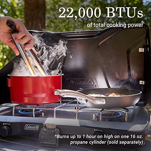 Coleman Triton+ 2-Burner Propane Gas Camping Stove