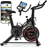 CHAOKE スピンバイク エアロバイク【ZWIFT連動/極静音/5年保証】 家庭用 ダイエット器具 組み立て簡単 連続120分 シームレスな負荷調節 フィットネスバイク 家族で使える！自宅で楽々ダイエット