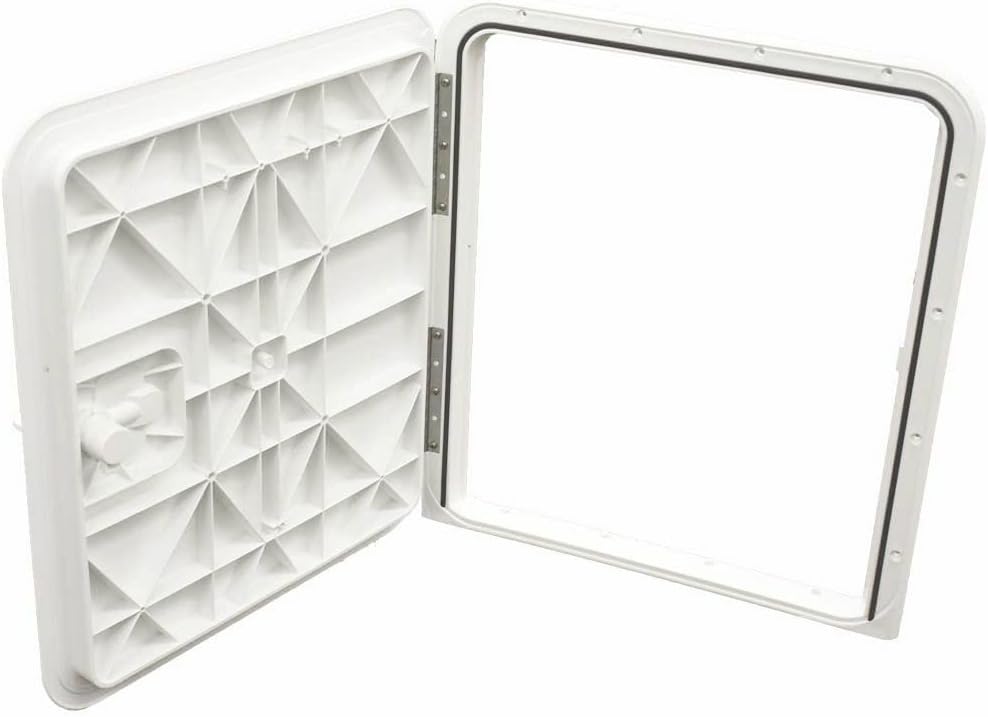 Innovative Boat Pontoon Door Hatch 550-705 | Polar White 18 x 16