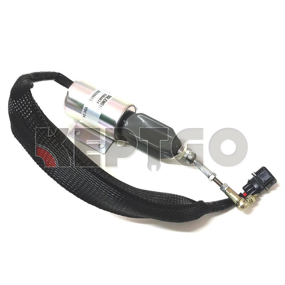 EHB4824 24V Shutdown Solenoid for KHD BF6M1015 BF8M1015 Engine