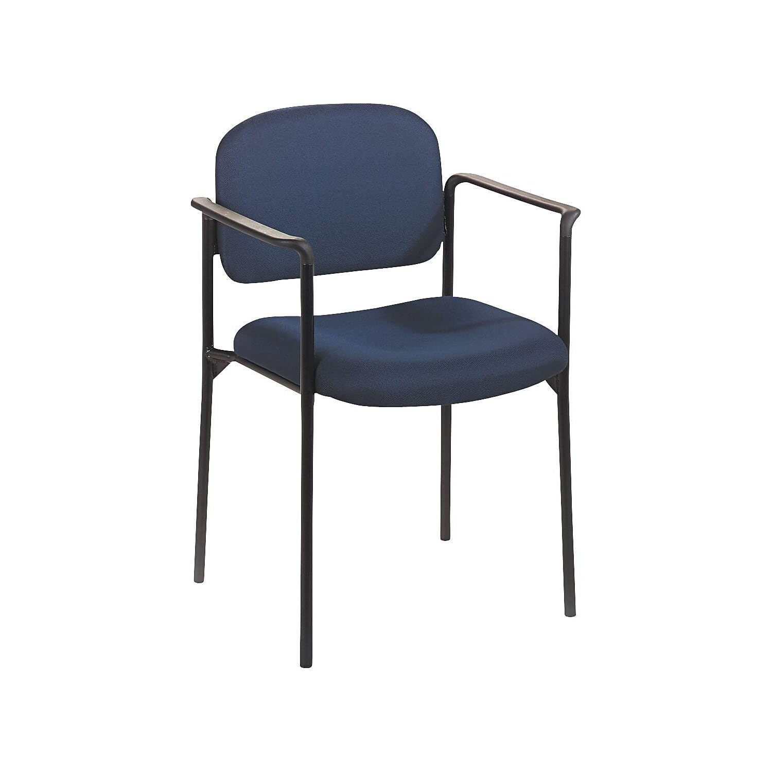 Scatter Guest Chair with Arms, Office Furniture, Navy (VL616)