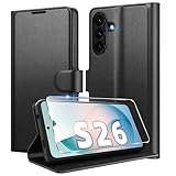 【Compatibilité】: Uniquement compatible avec Samsung Galaxy S26, veuillez vérifier soigneusement votre modèle de téléphone avant d'acheter, avec des découpes précises, pas besoin de retirer la coque pour une utilisation quotidienne.