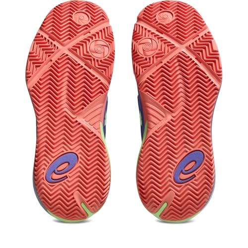 ASICS Women's Gel-Resolution X Padel Tennis Shoes, 9.5, Amethyst/Illuminate Green - image 7