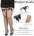 ValueBargain Fishnet Stockings Plus Size with Bows, Plus Size Fishnet Stockings for Women, Stay up over the Knee Lingerie for Christmas Curvy Women Daily Wear Fashion Cosplay