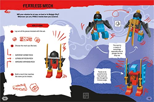 LEGO® NINJAGO®: Five-Minute Builds (with 70 LEGO bricks) (LEGO® 5-Minute Builds Activity Box)