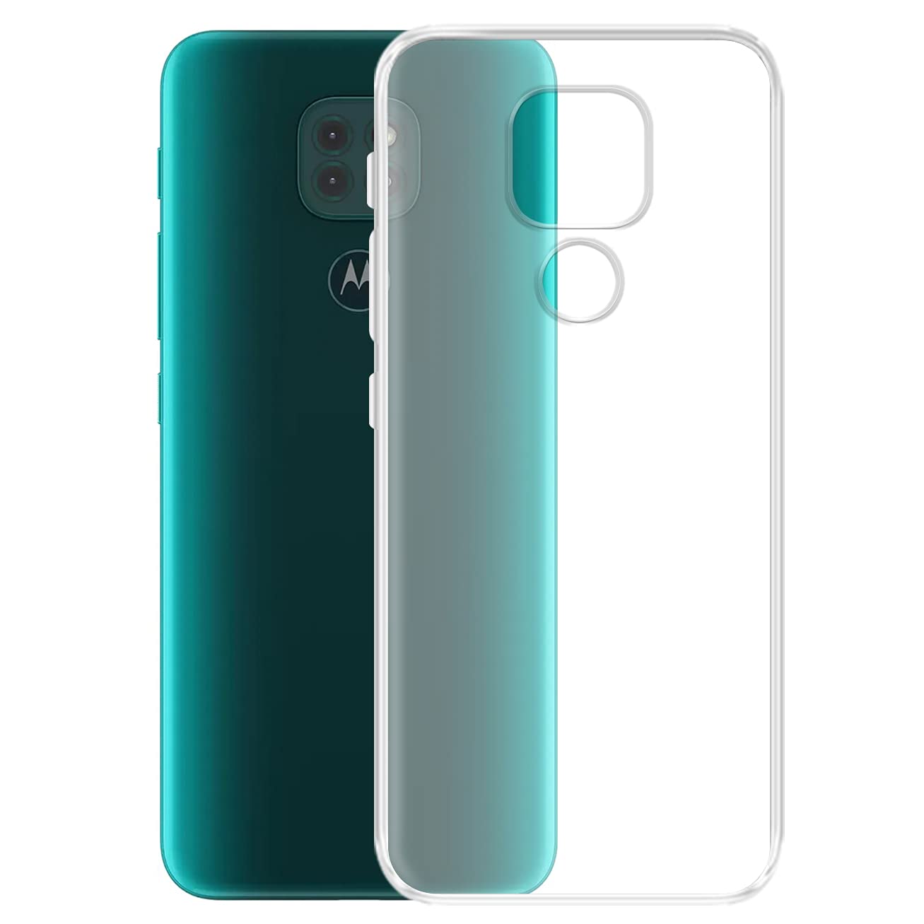 Amazon Brand - Solimo Back Cover Case for Motorola Moto G9 | Compatible for Motorola Moto G9 Back Cover Case | 360 Degree Protection | Soft and Flexible (TPU | Transparent) (B09BZ2J144) Amazon Price History, Amazon Price Tracker