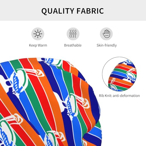 St Petersburg City Flag Children Hip Hop Knitted Hat Kids Elastic Leisure Knit Cap Warm Sleep Beanies Black3