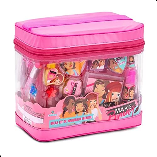 MK03 - MAQUIAGEM INFANTIL (BOLSA KIT MAQUIAGEM MAKEBRINQ)