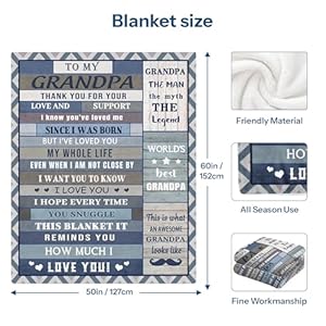 Laltsidwsgrandpagiftsgrandpabirthdaygiftsgiftsforgrandpagrandpablanketoldmangiftsforgrandparentsdaythanksgivingdayxmas60x50 Urban Country Home Decor Laltsidws grandpa gifts grandpa birthday gifts gifts for grandpa grandpa blanket old man gifts for grandparents day thanksgiving day xmas 60×50 urban country home decor