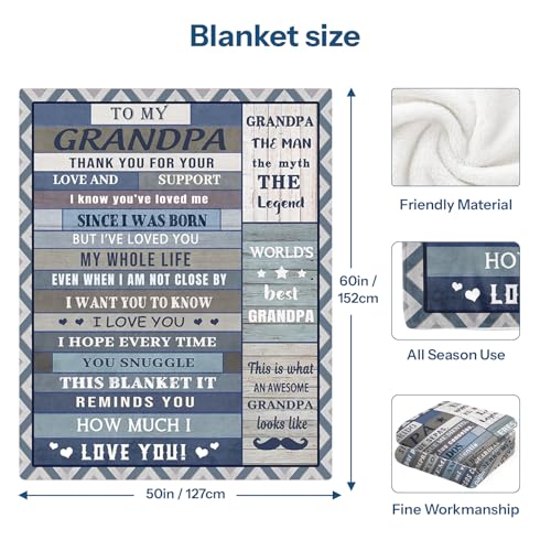 Laltsidwsgrandpagiftsgrandpabirthdaygiftsgiftsforgrandpagrandpablanketoldmangiftsforgrandparentsdaythanksgivingdayxmas60x50 Urban Country Home Decor Laltsidws grandpa gifts grandpa birthday gifts gifts for grandpa grandpa blanket old man gifts for grandparents day thanksgiving day xmas 60×50 urban country home decor