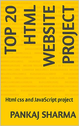 Top 20 html website project : Html css and JavaScript project eBook ...
