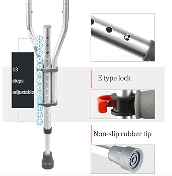 iWALK 折りたたみ松葉杖 青 iWALK 折りたたみ式松葉杖 青