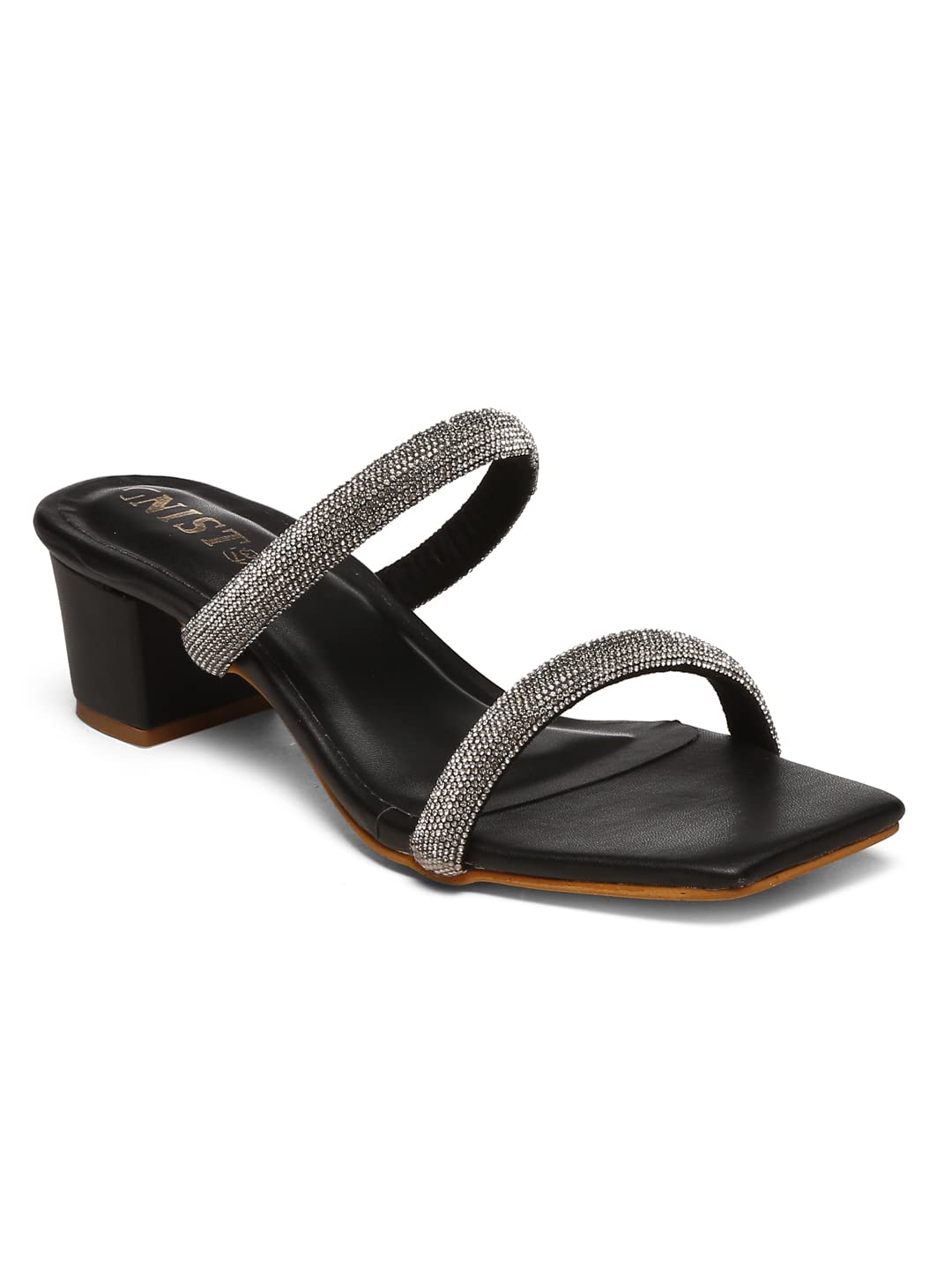GNIST Black Embellished Party Block Heel (37EU) (B0BSXMXJFD) Amazon Price History, Amazon Price Tracker