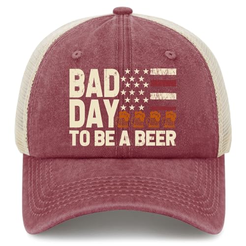 Bad Day to be a Beer Sun hat Camping Cap for Grandma