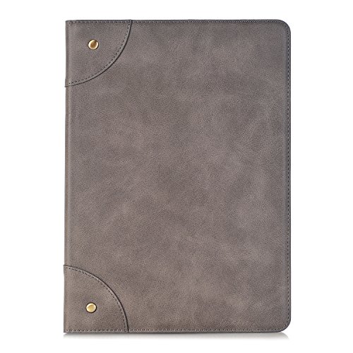 TechCode 9.7 Inch Case iPad Pro, Book Style Folio Ultra-slim Lightweight Stand Magnetic PU Leather with Smart Feature Case Cover for iPad Pro 9.7 Inch