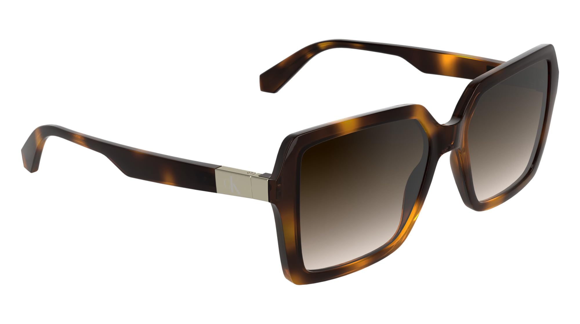 Calvin Klein Jeans Women's Sunglasses CKJ26602S - Havana with Gradient Brown Lens