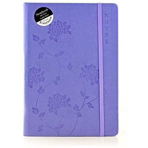 A5 SOFT TOUCH NOTEBOOKS - 7665 LILAC Cover