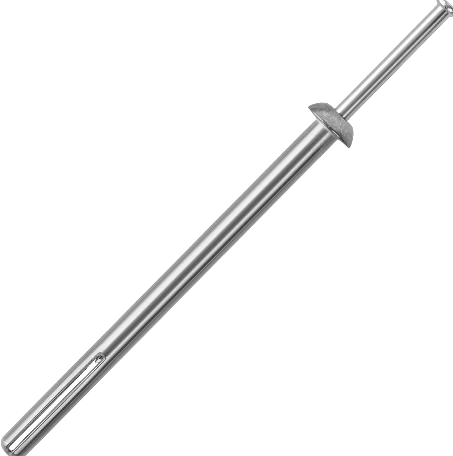 meite 4 Length Concrete Anchors, Hammer Drive Nails in Anchors, Zinc Alloy Anchors and Galvanized Steel Nails Set - 1/4 Diameter Expansion Nails for Concrete Walls (100 Pcs/Box)