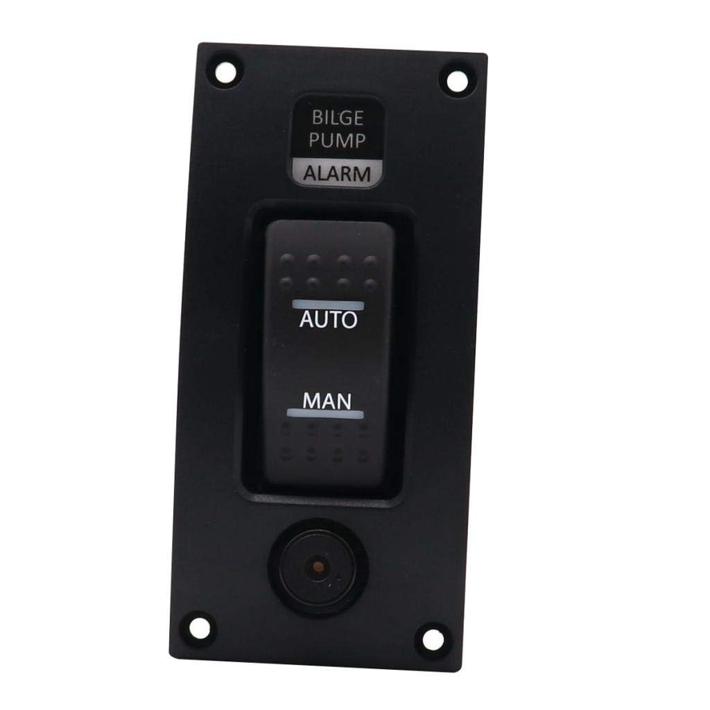 CALANDIS Marine Boat Bilge Pump Switch Panel Deck Cleaning Control Panel with Alarm-image-5