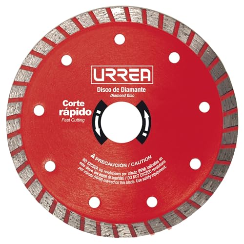 disco para cortar concreto marca Urrea