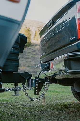 Image of Andersen Hitches Weight Distribution Hitch 2 Inch Shank 6 Inch Drop 2 Inch Ball 10K GTWR 3 4 5 6 Inch Brackets Anti-Sway