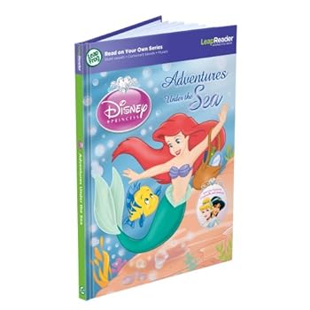Hardcover LeapFrog LeapReader Book: Disney Princess Adventures Under the Sea (works with Tag) Book
