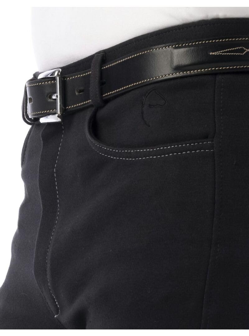 EQUITHEME Pantalon Pro Homme Anthracite Taille Française 48