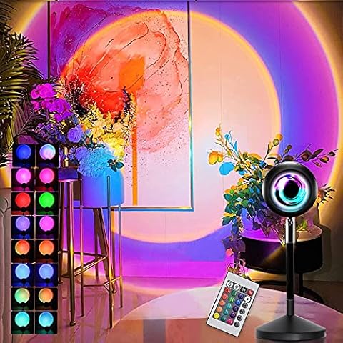 Lámpara Proyectora de Atardecer RGB Ajustable Cover