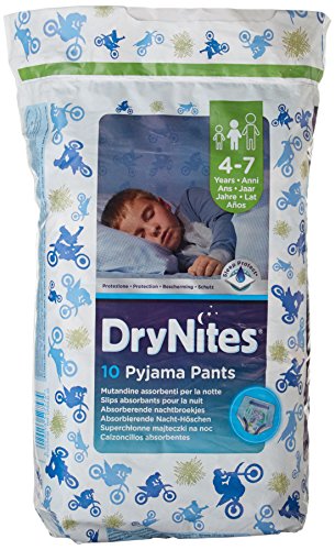HUGGIES Pannolini Niños Drynites Boy 4-7 Años 10 Pz.17-30 15-36 KG Cover