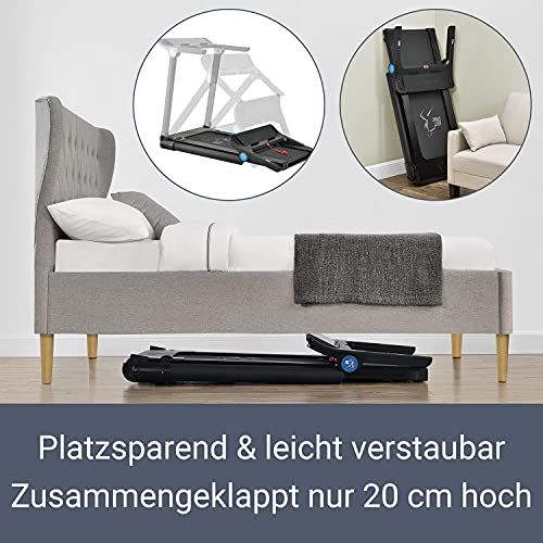 ArtSport Speedrunner SR1418 Loopband, inklapbaar, 14 km/u en 12 programma's, lcd-display, elektrische hometrainer, 110 kg belastbaar, fitnessapparaat 1,77 pk - Afbeelding 8