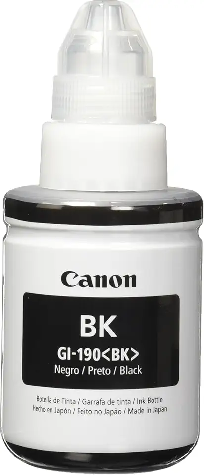 CARTUCHO CANON REFIL DE TINTA PRETO GI190BK G1100 2100 31