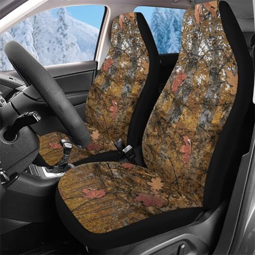Siège avant usé ? Installez nos housses de siège de voiture avant camouflage pour camionnette