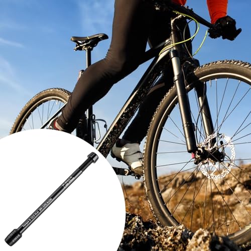 Image of VELURA thru Axles for Bike Trainers Easily Install Spare Part Sturdy Aluminum Alloy 19.5cmx1.8cmx1.8cm M12x1.75|1 Thru Axle for Bike Trainers|Hubs| Cycling |Sporting Goods