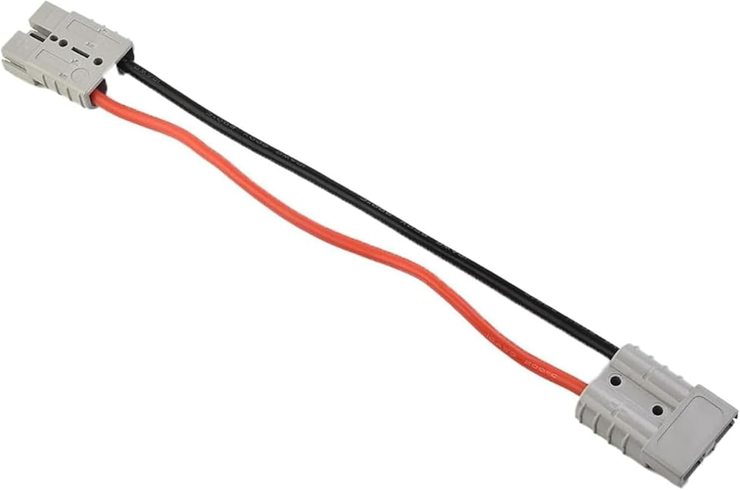 50A 600V Battery Connector Plug,10AWG Battery Connector Cable Battery Quick Connect Disconnect Connector Plug with Battery Connector Cable for Anderson Plug,100cm