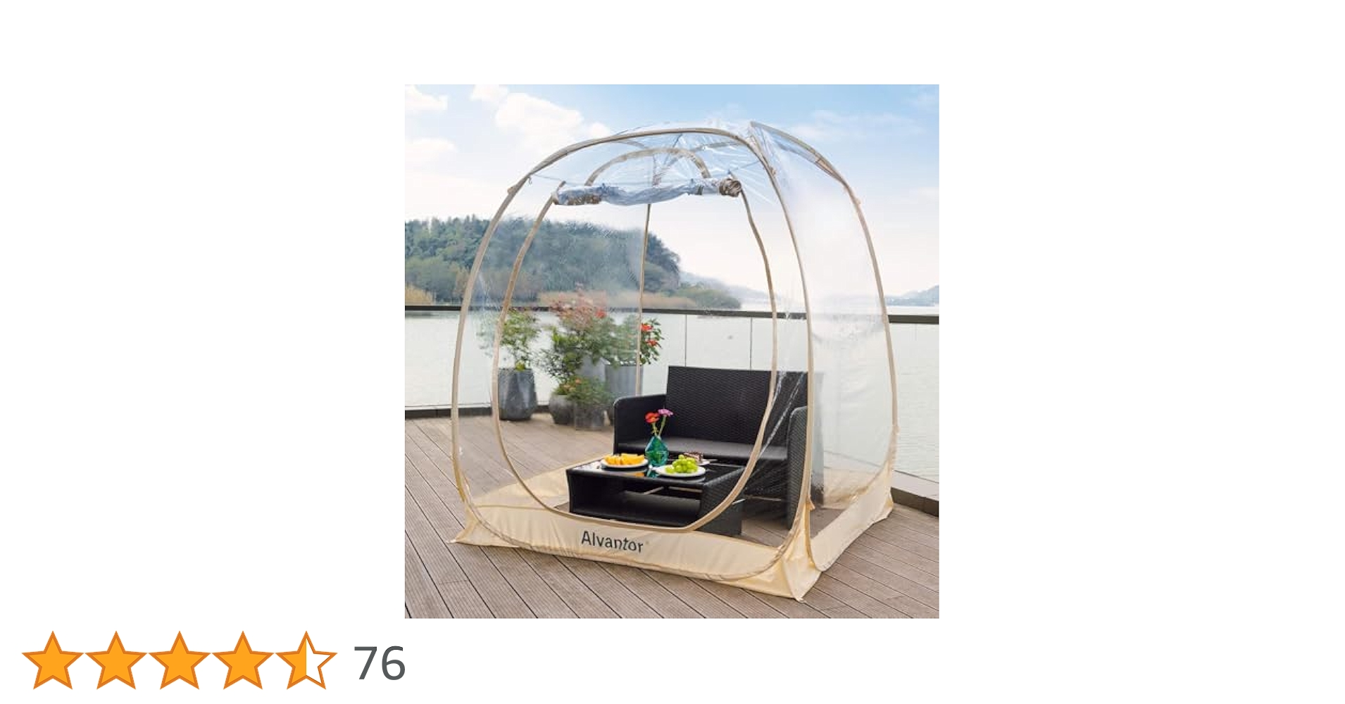 美品 Alvantorスクリーンハウス 4〜6人用ガゼボ　アルバンター直径約3m Amazon | Alvantor バブルテント スクリーンハウスルーム