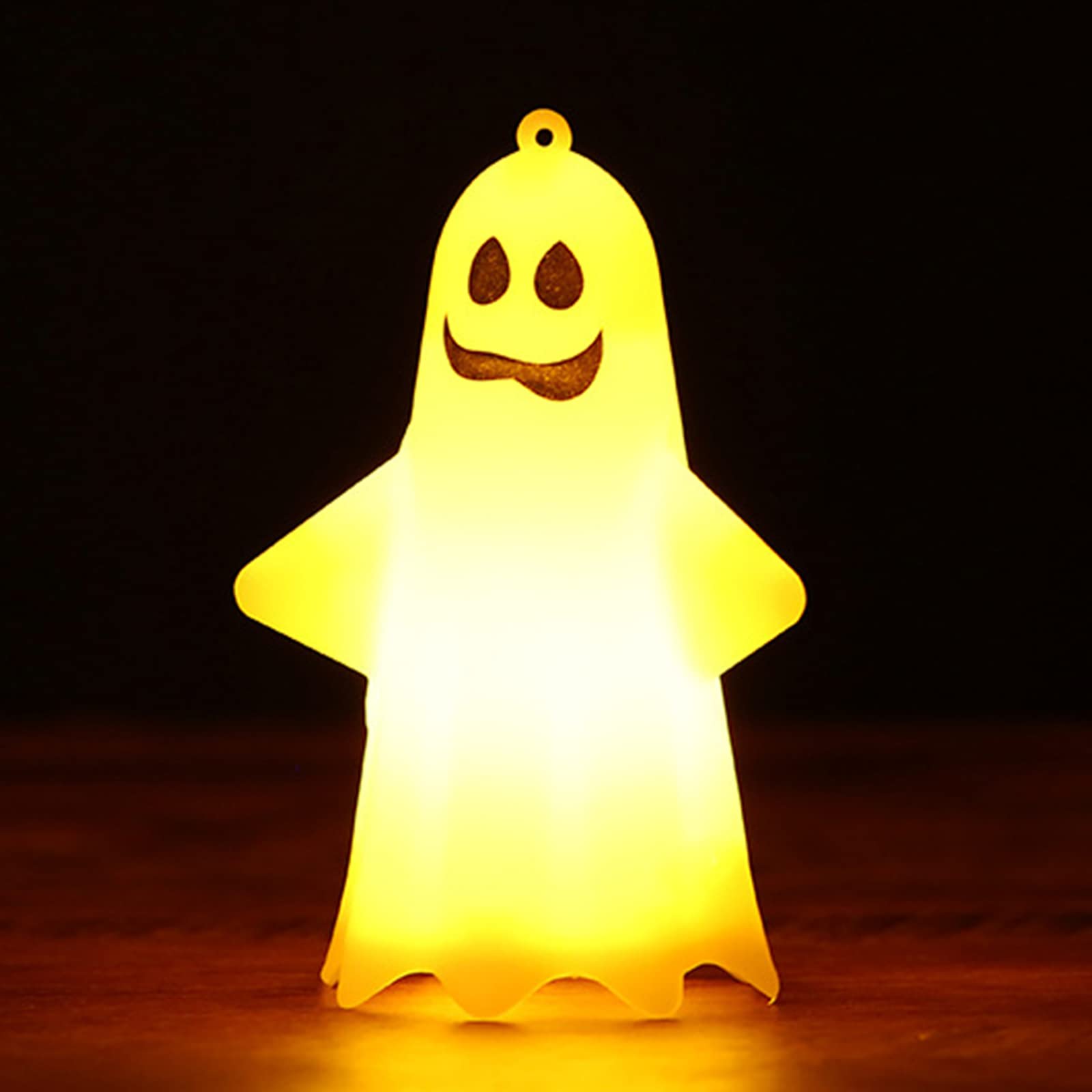 FAHOI Halloween Ghost Night Light, Ghosts LED Light Party Props for Home Decorations (White C)