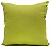 Wodoodporna poduszka ogrodowa lub pokrowce na meble na zewnątrz i do wewnątrz, gładka poduszka, 53 x 53 cm, wypełniona poduszka, limonka