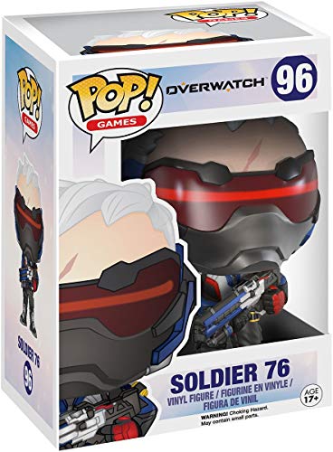 Pop Games 3.75 Inch Action Figure Overwatch - Soldier 76 #96 Exclusive
