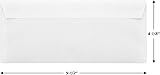 Mead #10 Security Business Envelopes Letter Size 4-1/8" x 9-1/2" – Peel and Seal, Privacy Lined, No-Window, Press-It Seal-It Self-Adhesive for Home & Office Mailing, 45 Count (75026) – view 3