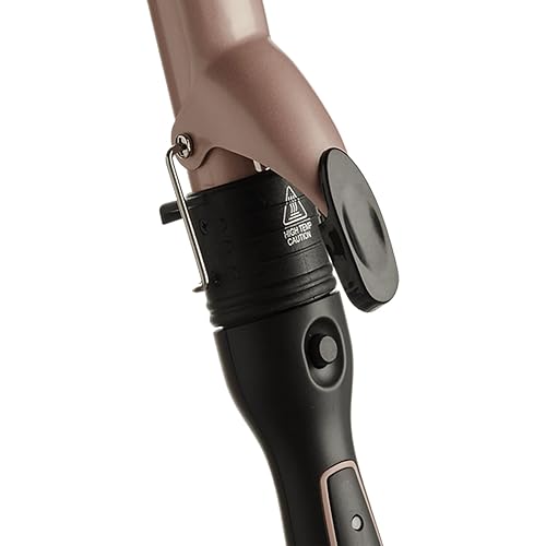 Miniatura 9 de KISS Rizador 5 en 1, juego de varita rizadora de cerámica de turmalina intercambiable con 3 clips de peinado y 2 varitas, 2 ajustes de calor, guante