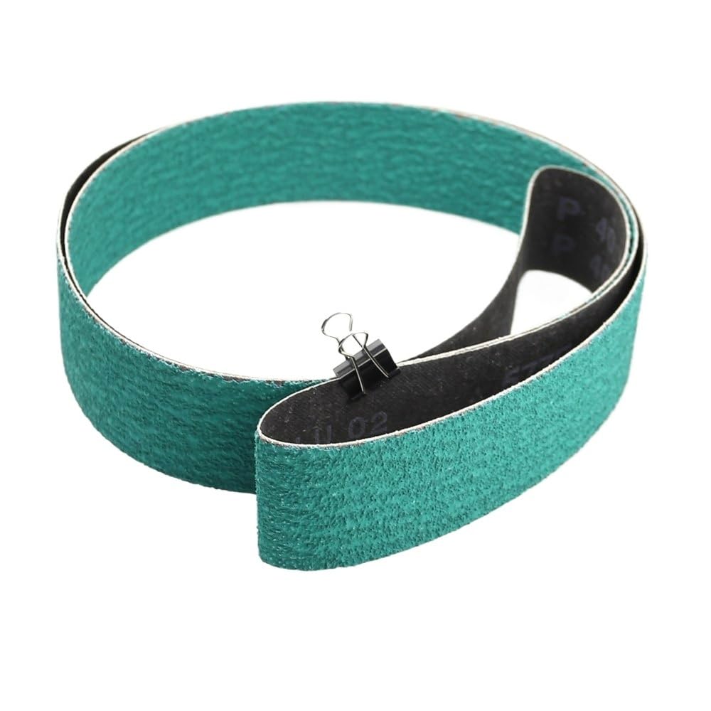 Zirconia Sanding Abrasive Belt for Metal - Durable Sanding Belts in Various Sizes (1220 x 50/75/100/150mm) for Metalworking(40meshx1220MMx75MM)