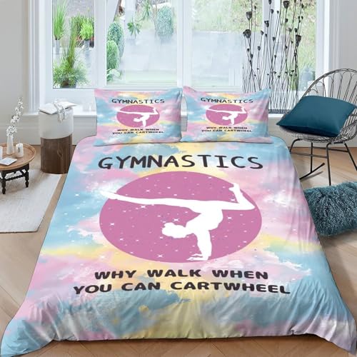 Housse de couette gymnastique hypoallergénique avec zip - 4